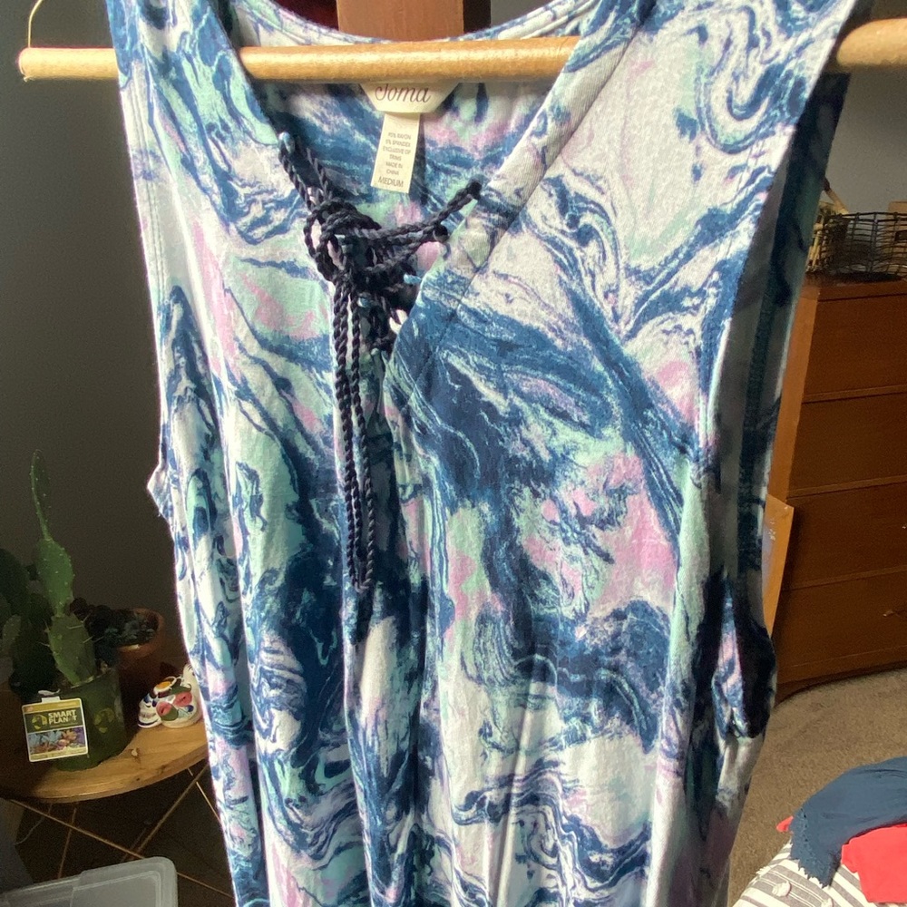 Soma tunic top, size M.